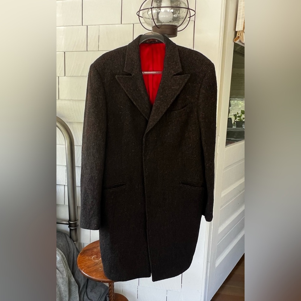 Vintage Etro Men’s Wool Coat